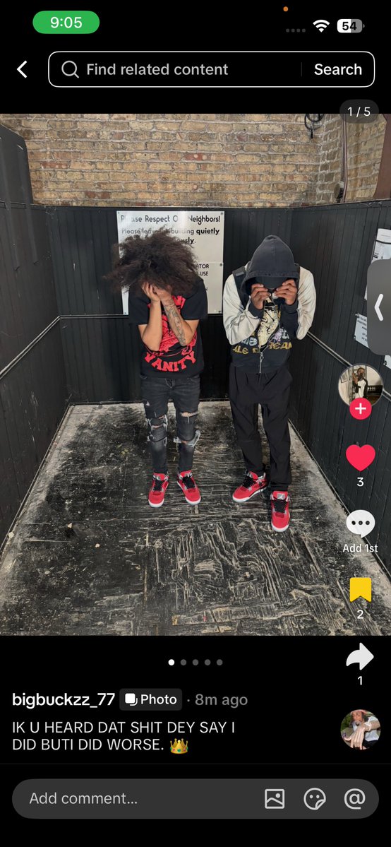 turkeybuttonz's tweet photo. Allegedly one of Q50 killers posted on TikTok claiming he did it &amp; deleted https://t.co/5zvQlhVn8d