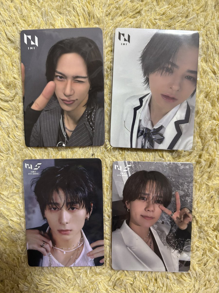 mw11_nel's tweet photo. INI ANTHEM 特典トレカ交換

【譲】画像
タワレコオンライン　西、藤牧
制服第一弾　松田
パルっす(楽天)   池崎
City of Lights ver.   髙塚

【求】　佐野

京セラ14手渡し、郵送希望です🌷
お気軽にお声がけください https://t.co/fmPlLopj0e
