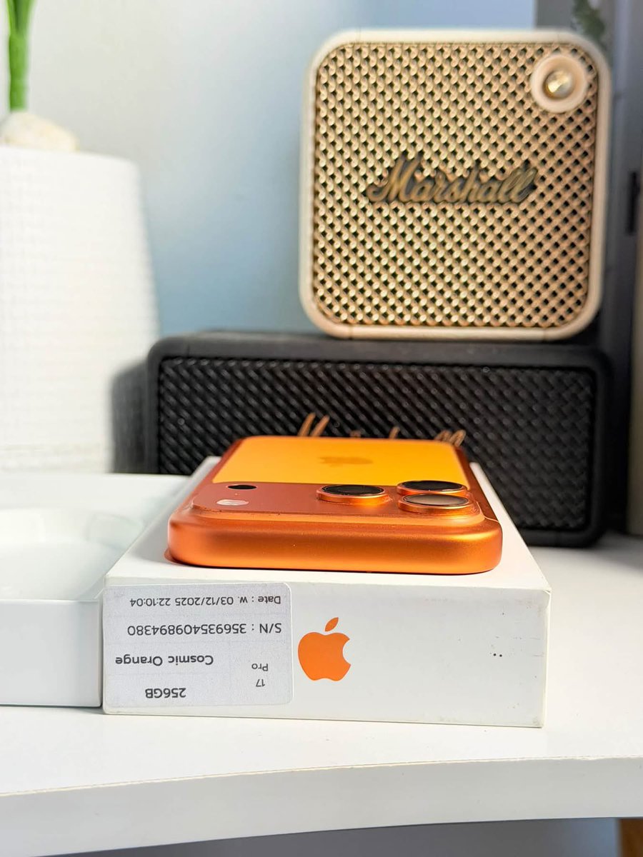 nichapacamera's tweet photo. Iphone 17pro 256gb / ราคา 13,990.-💸

> เครื่องศูนย์ไทยแท้ Model ZP
> สภา���ตัวสวย รอบเครื่องสวย
> สุขภาพแบต 97%

📲สนใจทัก @279xnwrz (มี@)

#iphone #ไอโฟนมือสอง #ปล่อยไอโฟนมือสอง #ส่งต่อไอโฟน #ขายไอโฟนมือสอง #ไอโฟนราคาถูก #ไอแพด #iphone https://t.co/2yrmmbFSDt