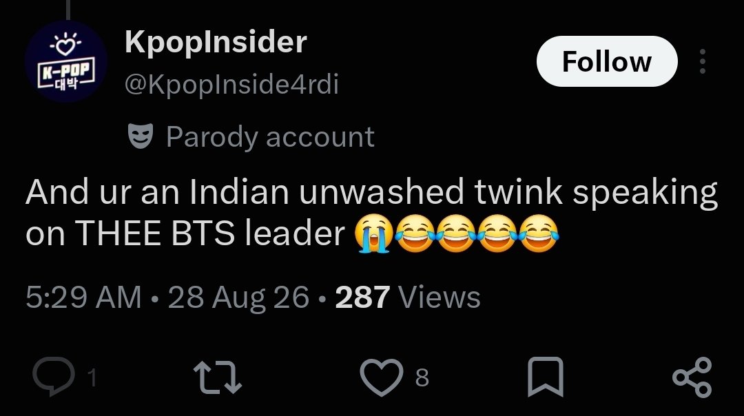 ItBoyYeonjunnie's tweet photo. @huepham2704 @saakive the person that runs the account is racist too so best thing to do is just ignore them tbh https://t.co/ngUzLihlOa