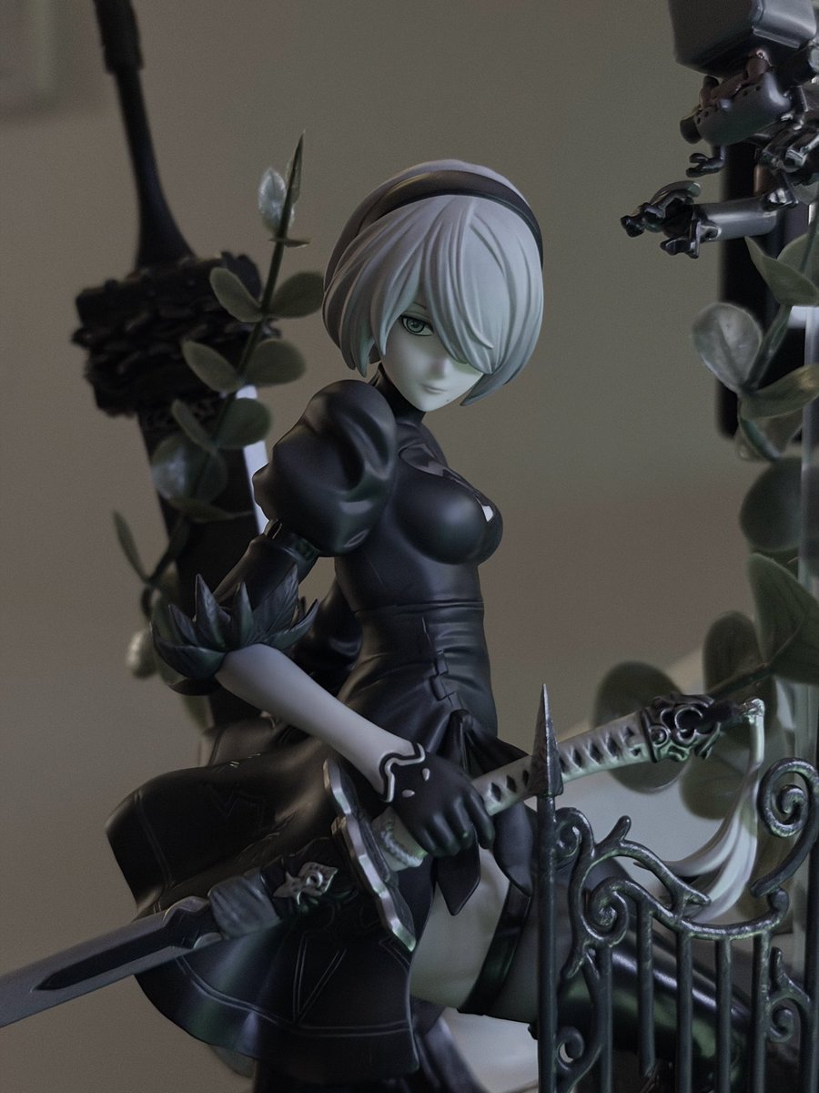 HeartwWingss's tweet photo. Most stunning 2B figure!!!!

#NieR #nierautomata #nierautomata2b #figurecollecting #anime #game #animefigure #figurecollection https://t.co/p3JWXD7H8X