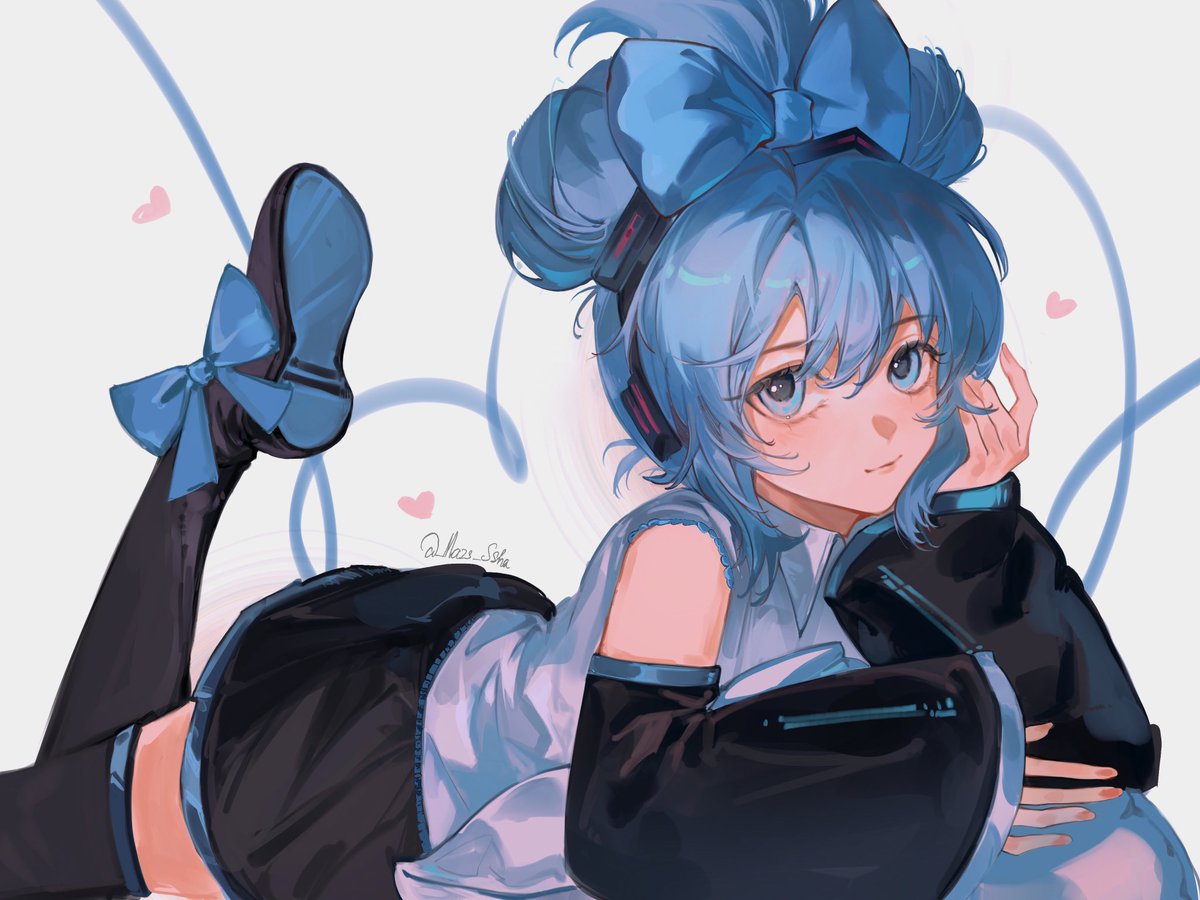Mazs_Ssha's tweet photo. Cute thing
 #hatsune_miku #vocaloidfanart #miku #初音ミク #art https://t.co/4XpnDjwMPj