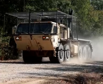 prestonstew_'s tweet photo. Oklahoma National Guard incorporating drone cages on their vehicles in a recent exercise https://t.co/p2gbdlAMFd
