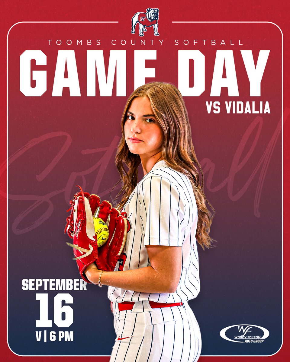 ToombsDogs's tweet photo. TOOMBS COUNTY SOFTBALL GAME 🥎 DAY!

🆚 Vidalia
⏰ V, 6 PM
📍Toombs County High School
🎟 https://t.co/2pax9k7c0g

Presented by Woody Folsom Automotive

#GoDOGS #BeADOG #BAD https://t.co/CNBVfJfFNp