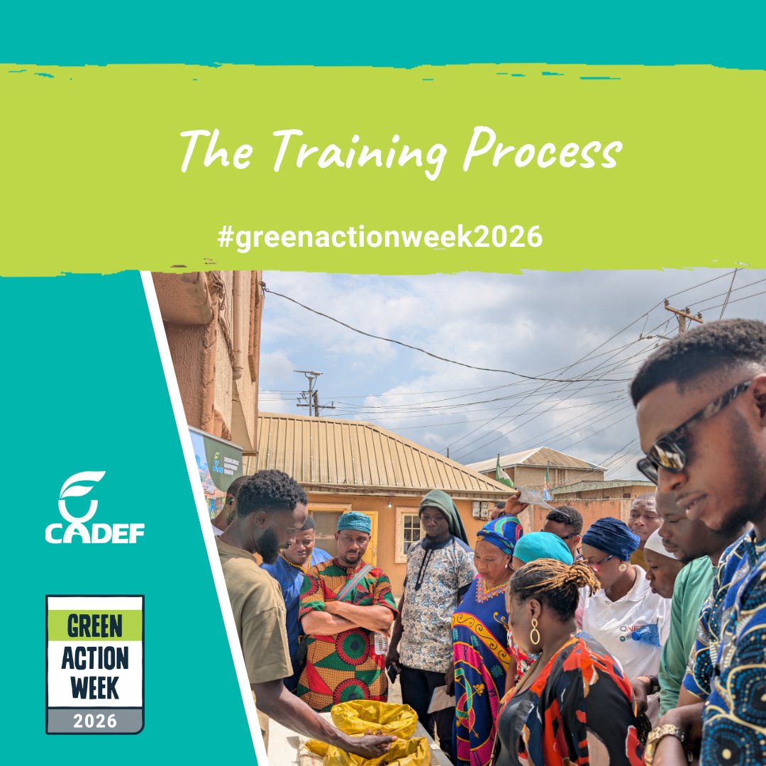 cadef_ng's tweet photo. A little space. Sack bags. The right knowledge.

Through the GreenLiving Initiative, CADEF is equipping participants to grow food in the spaces they have and pass that knowledge on.

That’s a #SharingCommunity in action.

#CADEF #GreenActionWeek2026 https://t.co/gimlERJruV