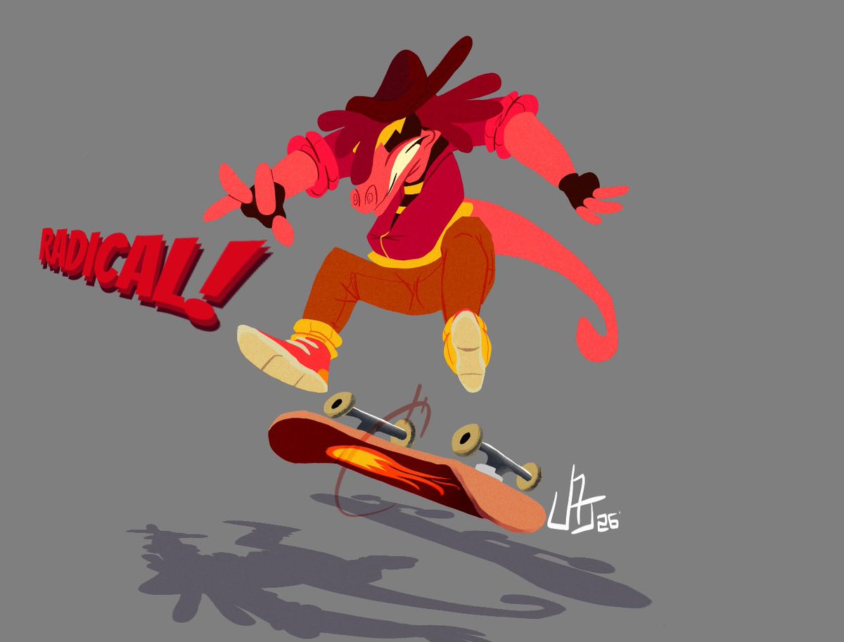UrAverageJoe_69's tweet photo. Martin’s pretty steezy…
OC by @DictatorTrex 
#WelcomeToGleamfolk #artmoots #skateboarding https://t.co/HOGQoo5u9A