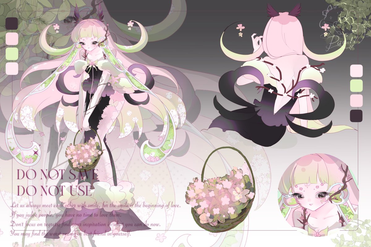 Pannx17's tweet photo. ✦ 𝐀𝐃𝐎𝐏𝐓 𝐀𝐔𝐂𝐓𝐈𝐎𝐍 ✦  
-Forest Spirit-  

SB: $50      
MI: $5+      
AB: $200 (commercial rights) 

Payment: PayPal/VGen       
Please bid in reply or DM me directly ^v^      

#adoptable #desgin https://t.co/mm361rYCvr