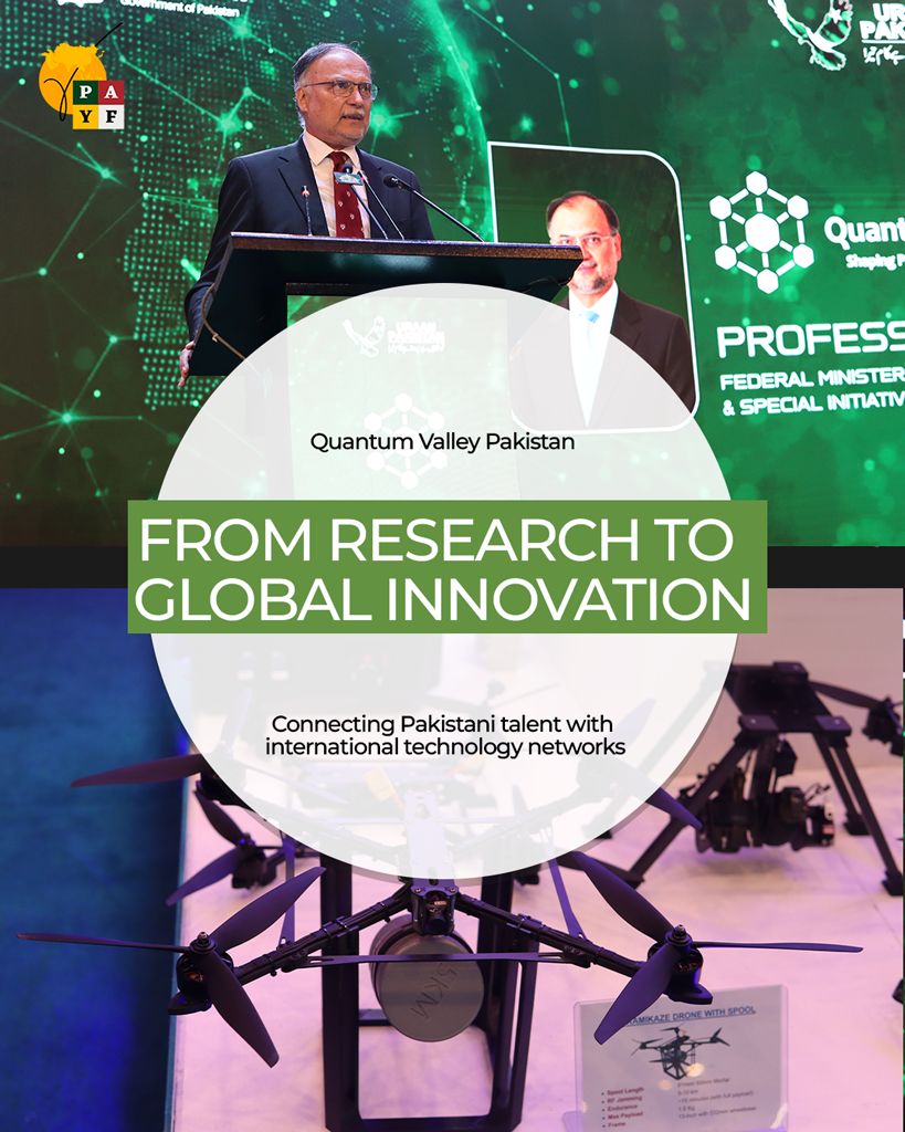 payf_official's tweet photo. The groundbreaking ceremony of Quantum Valley Pakistan marks an important step in positioning Pakistan within the global innovation ecosystem. + https://t.co/T5BbMd2kfw