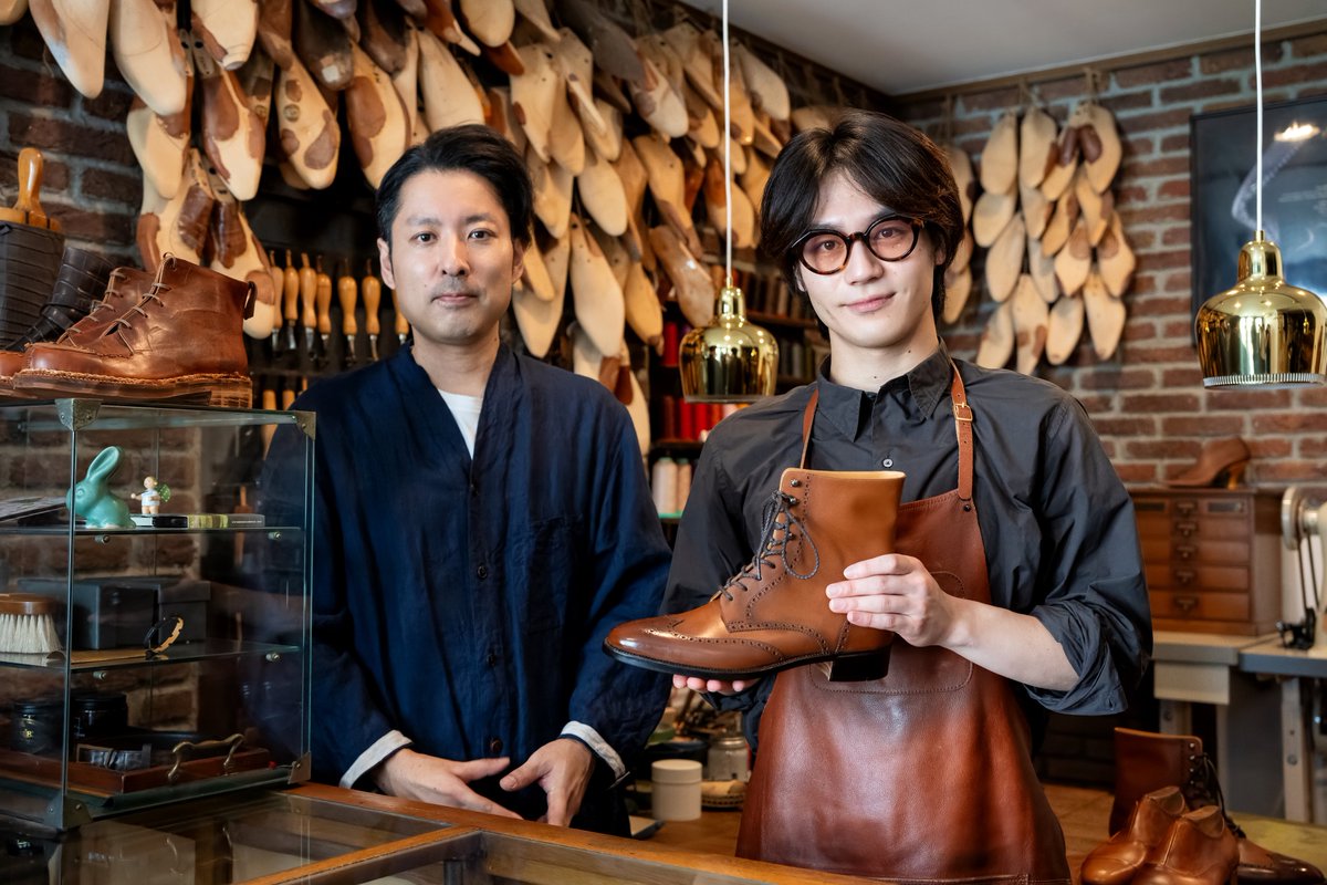 oricon's tweet photo. Travis Japan松田元太、役作りで世界的靴職人に弟子入り‼️
その器用さに職人驚き「想像以上でした」

松田「これからどんどん“沼って”いきたい」
https://t.co/rmhOHoLgOy

10月オシドラ『はだかんぼうたち』で靴職人役 https://t.co/kyALEcOQRO