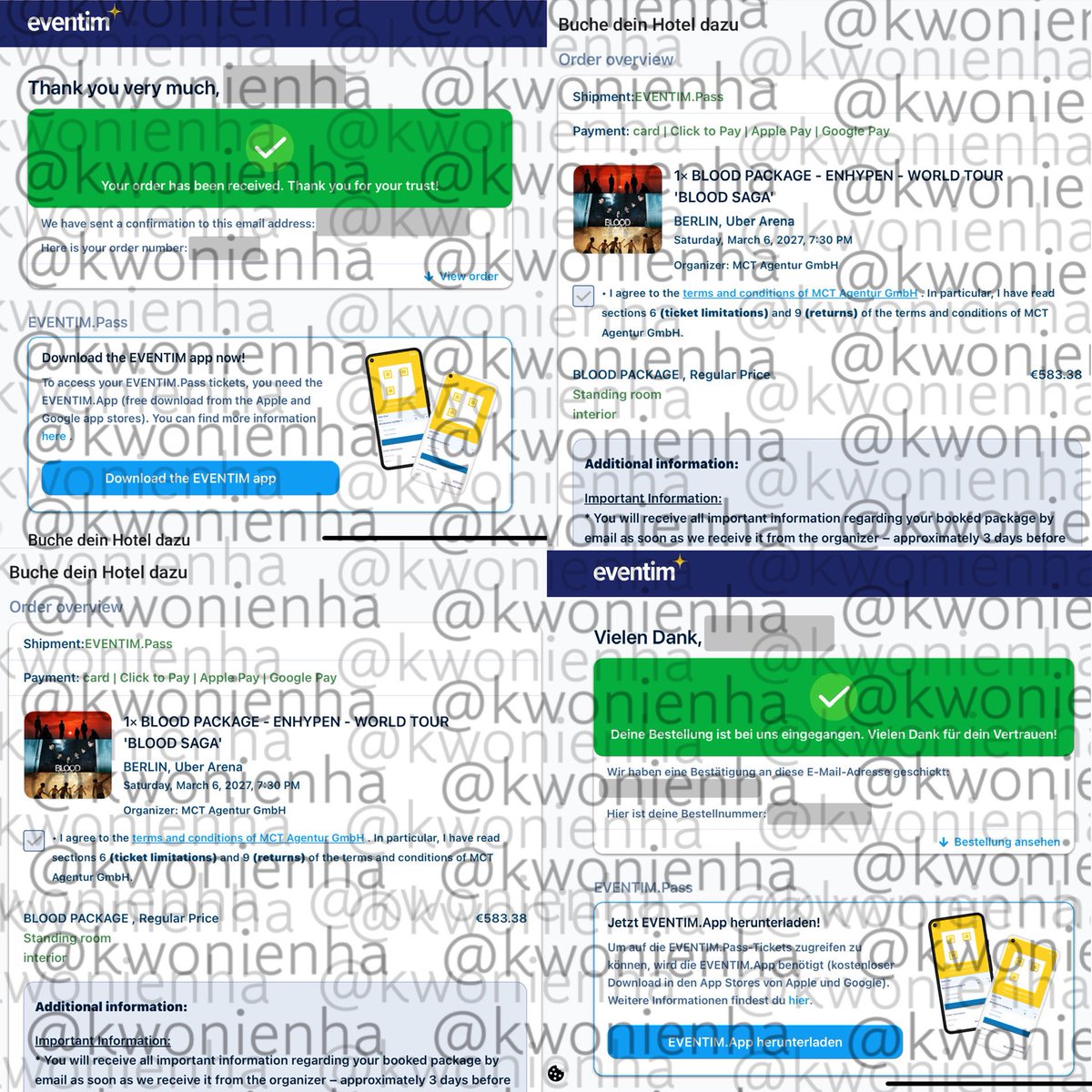 kwonienha's tweet photo. { 2026 Enhypen VIP 1 Blood Package Berlin Proxy Service Pre-sale } https://t.co/3IS9czykT2