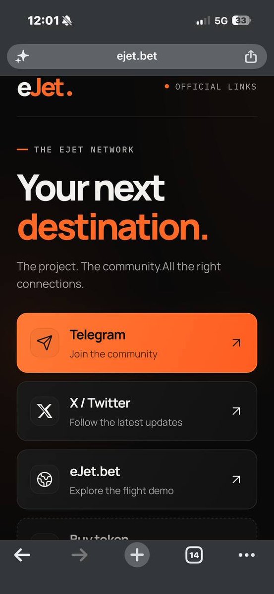eJet_bet's tweet photo. How to earn $eJet points and position yourself for the airdrop after launch 🚀✈️

You might be wondering what $eJet is all about ✈️

$eJet is a casino project where users will play games using the $eJet token

The project hasn’t launched yet we are currently in the Demo Phase giving users a chance to explore the platform get familiar with the games and start earning points

The best part? Your points are set to be converted into $eJet tokens after launch

So the earlier you get in and start stacking points the more positioned you can be for the launch🚀

Wondering how to start earning $eJet points?👀

I’ve broken down the full process step by step in the images below⬇️

Check them out, follow the steps start stacking your points, and get positioned for the $eJet launch✈️
