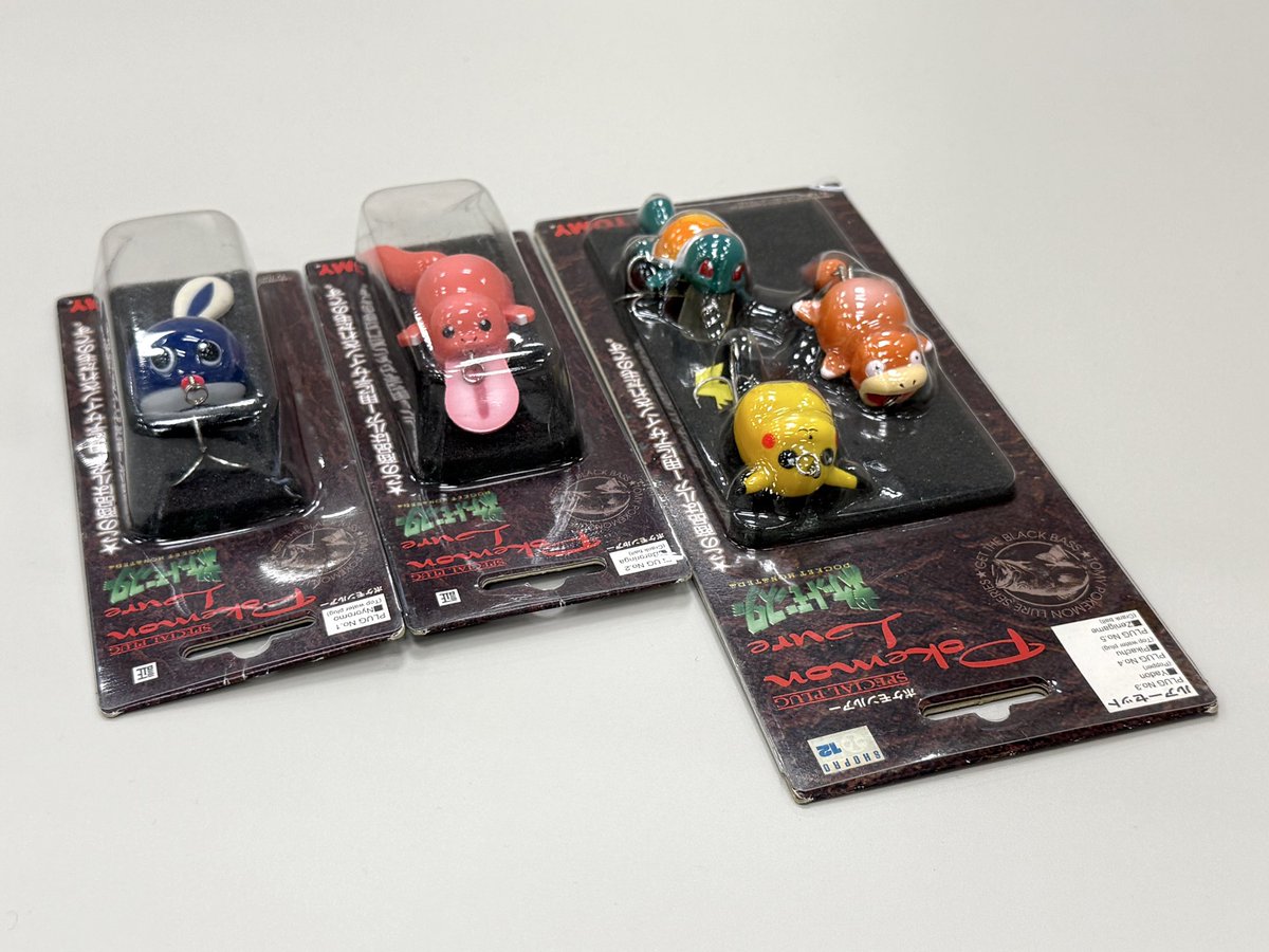 pokemon_pdc's tweet photo. 担当のロッカーから当時物のポケモンルアー出てきた🎣
コイキングが釣れそう？ https://t.co/G1TQbz2gtr
