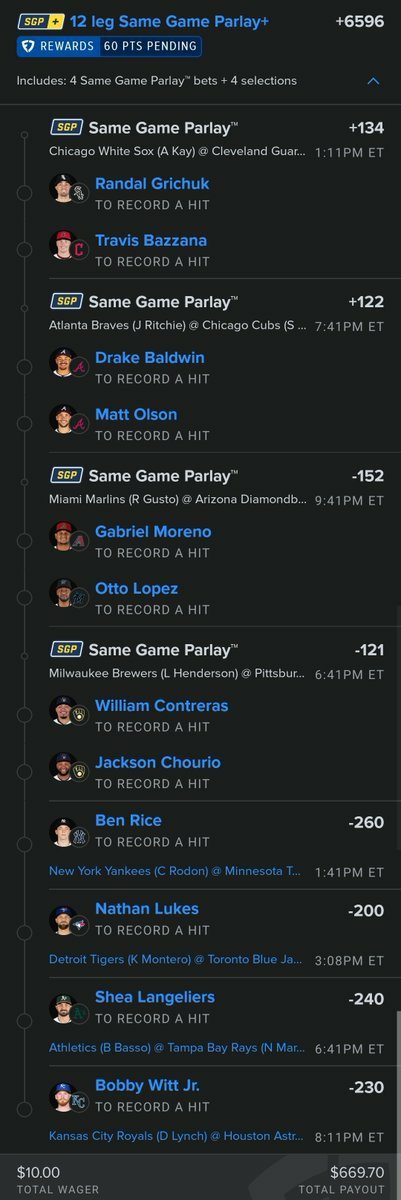 TheGreen60's tweet photo. Hits

https://t.co/okxpxdtwjW

#NBA 🏀 | #WNBA | #CBB 🏀 |  #PrizePicks 🔐 | #PROPS | #POTD 📋 | #Picks | #MLB ⚾ | #Gambling𝕏 | #Parlay @Playbook
#Sportsbetting #NFL   
#DraftKings #Fanduel https://t.co/An0e3GUeNP