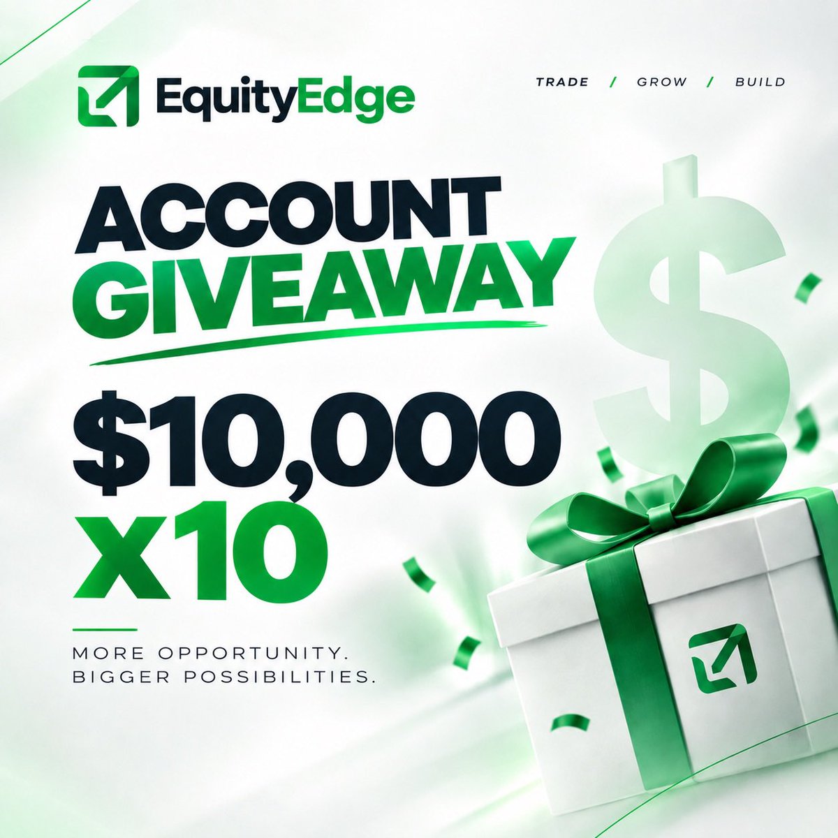 TRADEWITH_DAVID's tweet photo. 🎁 $100,000 Equity Edge Account Giveaway! 🚨

How to enter:
1️⃣ Follow @TRADEWITH_DAVID @Danieltrades @berkayglife @EquityEdgeUK 
2️⃣ Like &amp; Retweet this post
3️⃣ Pick a number 1–100 🎯

⏳ 72 HOURS https://t.co/94MO1myVsl