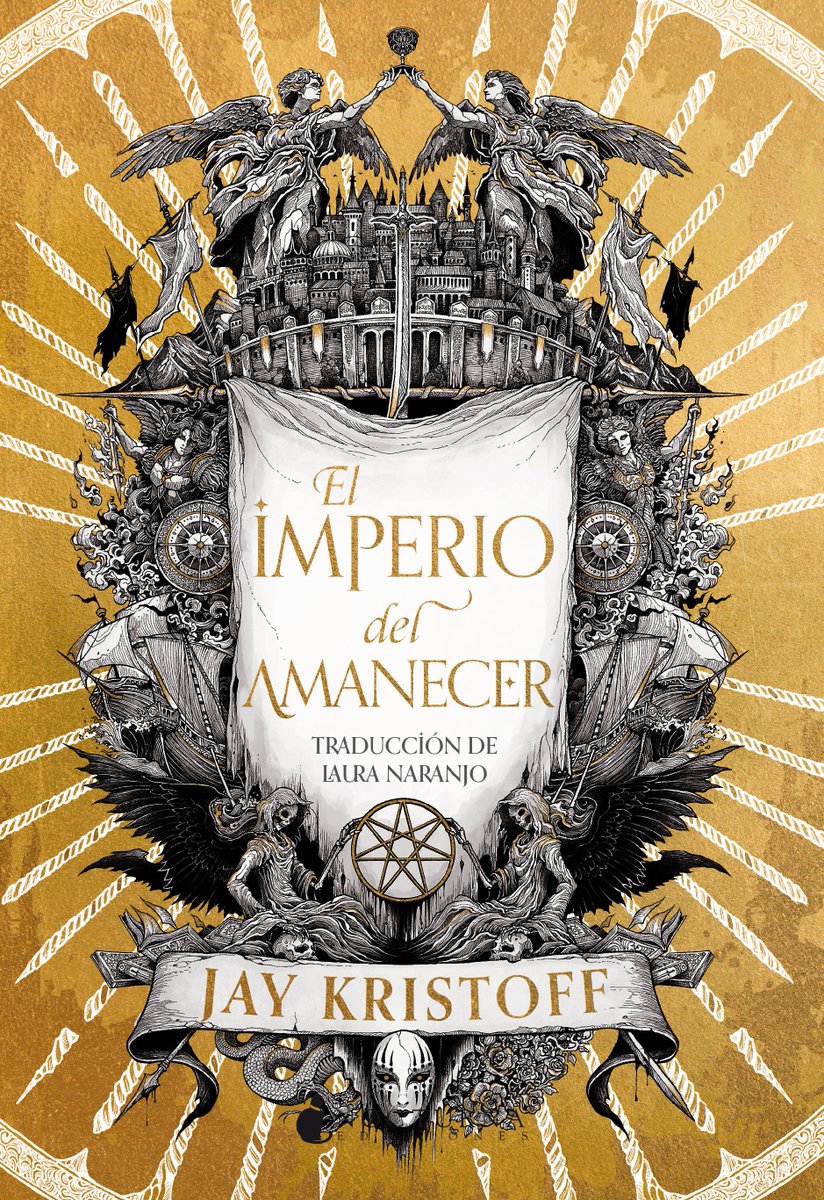 NocturnaEd's tweet photo. Porque las últimas palabras de Gabriel serán, en definitiva, nuestro epitafio.

En noviembre llega #ElImperioDelAmanecer, el esperado final de la aclamada trilogía de #JayKristoff. https://t.co/ePnnHqk6Y9