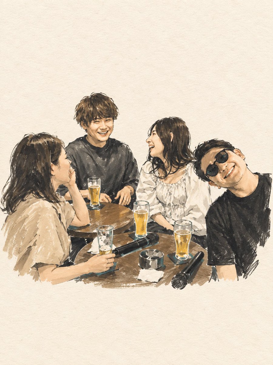ht_trust_23192's tweet photo. お疲れ様です🌙ᩚ✩.*˚

最近SNSで流行ってる、写真をイラストにするやつをチャッピーに作ってもらいました🎨ᝰ✍︎*.ﾟ💕
社内メンバーver.で(  '  '  )♡

なんだかほんわか雰囲気> ̫ <👍🏻♡
結構好きかも🤭💖

#採用 #人事 #RPO #採用広報 #リモートワーク #在宅勤務 #人材業界 #エンジニア採用 #中途採用 #SES採用 #SES #TrustDesign #中途採用