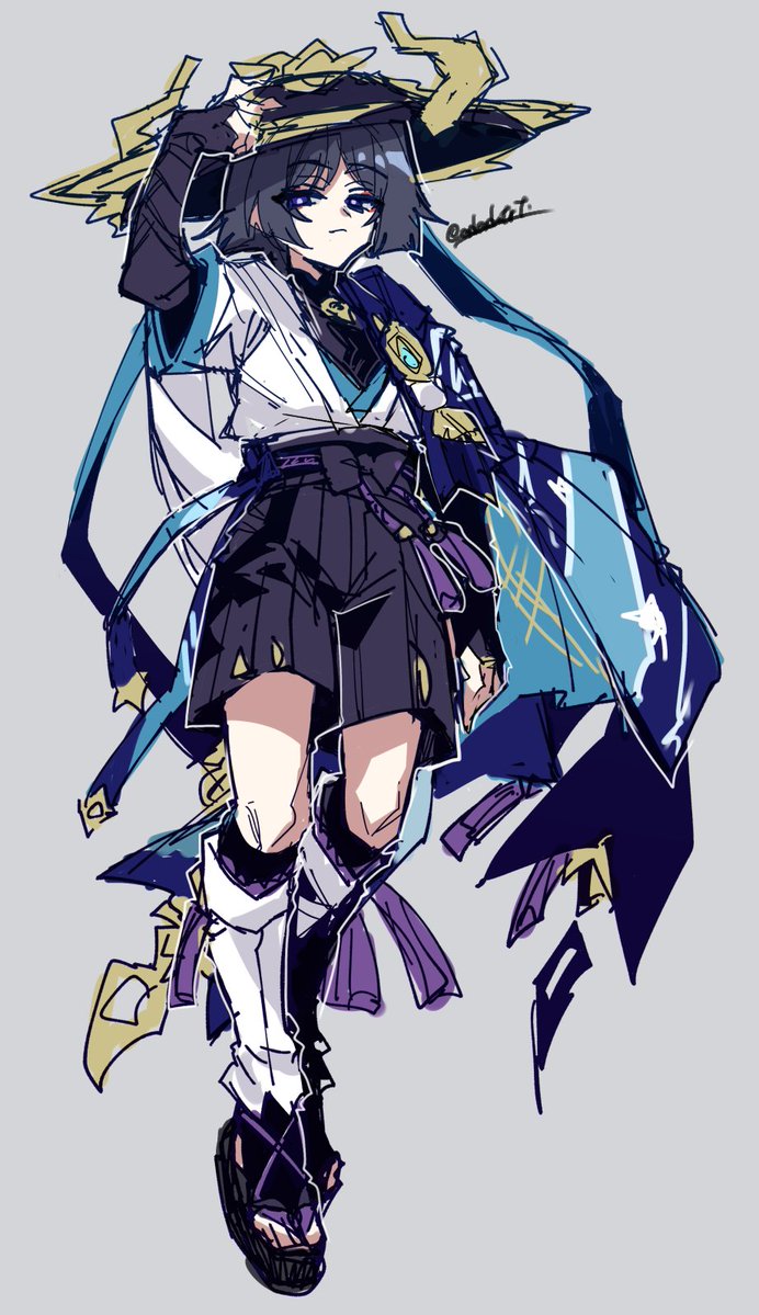 haoro_AS's tweet photo. らくがき笠っちくん https://t.co/LzNtRXrWqQ