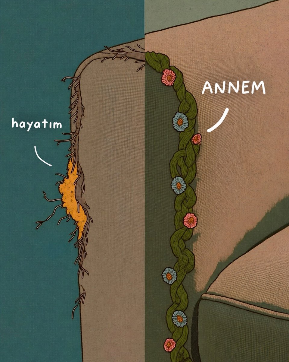onedio's tweet photo. Hayatın hangi hâlinden geçersek geçelim, bir yerlerde annemizin izi vardır; bazen gölgesinde dinlendiğimiz bir ağaç, bazen yaralarımızı çiçeklerle onaran bir el, bazen de düşmemize izin vermeyen görünmez bir güç… https://t.co/sROz1mvxqN