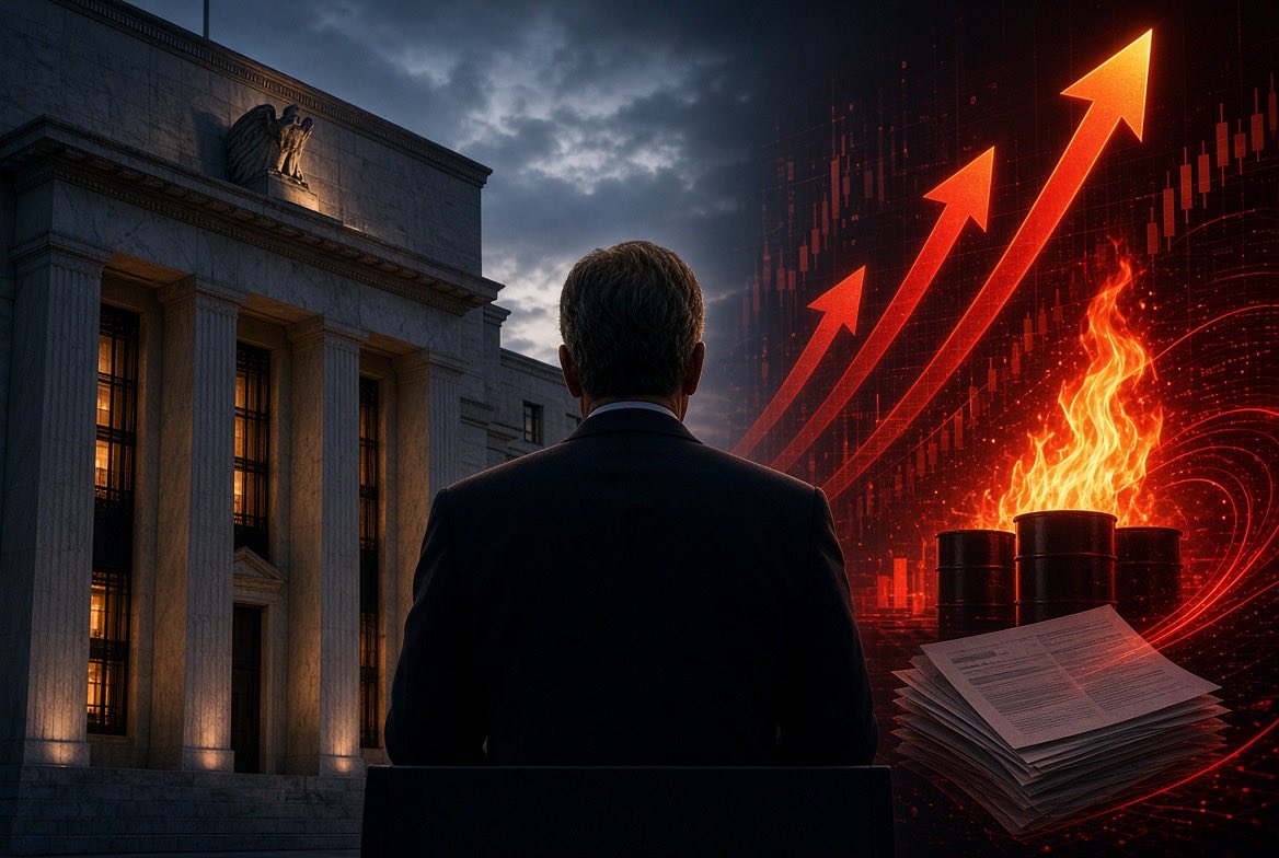 Big_Brain_Ape's tweet photo. FOMC decision drops later today
 (2pm ET). 

Markets are pricing a ~90%+ chance of the first 25bp hike since 2023 — taking the funds rate to 3.75–4.00%. Chair Warsh’s first big test. 

What’s good: The economy can actually take it. Growth is solid, productivity and capex are strong, and the labor market is still absorbing workers without a spike in unemployment. Inflation is still running hot (CPI 3.4% YoY, PCE 3.7%), driven hard by energy after the Middle East shock — hiking now protects the Fed’s credibility after years above 2%. A divided committee last meeting (9-3) already showed the hawks were restless. Doing the unpopular thing on Day 1 of Warsh’s era signals independence. 

What’s bad: Higher rates hit mortgages, auto loans, credit cards, and small business immediately. Housing and rate-sensitive stocks usually hate the first hike after a long pause. Energy-driven inflation can fade if oil calms down, so this risks overtightening a supply shock. 

Political pressure is real — the White House wanted cuts. And the next data (jobs + PCE) could flip the story fast if growth cools. Volatility is coming either way.

Watch the statement, the new dots, and especially Warsh’s presser. The hike itself is almost priced. The why and what’s next are not.

#FOMC #Fed #InterestRates #Inflation #KevinWarsh #Markets