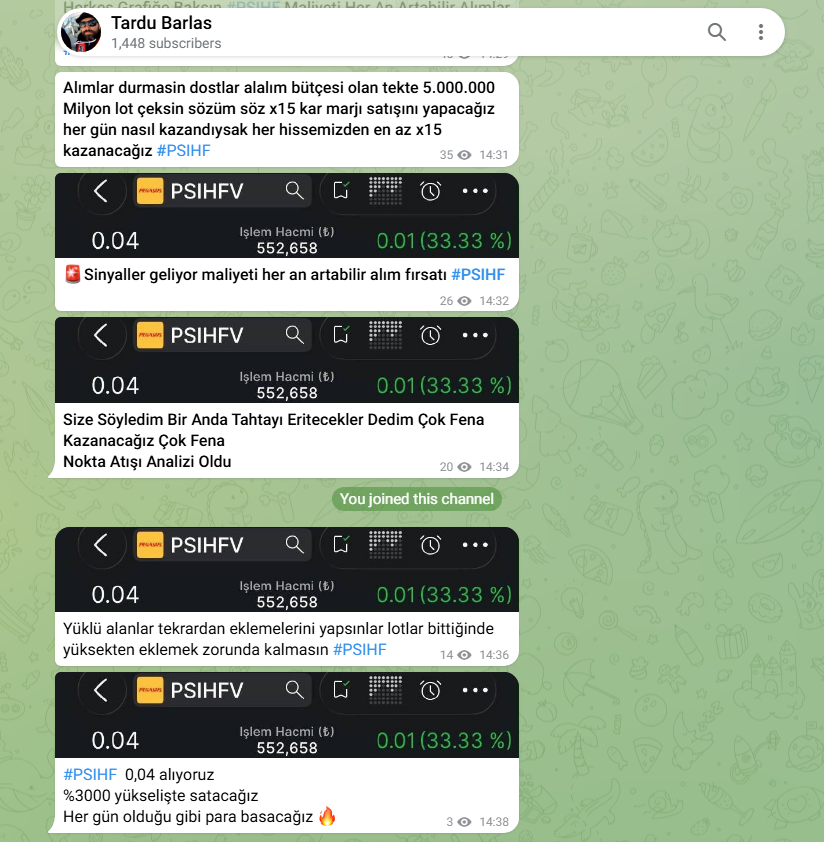 taaardu's tweet photo. Telegramda ad ve profilim kullanılarak varant pazarlanıyor. Dikkat edin, telegramda aktif hiçbir hesabım yoktur. Ayrıca varant çok tehlikeli ve batışınıza sebep olabilir. Bu tip çok ucuz varantlarda zaman hızlıca akar ve vade sonu geldiğinde varantın değeri 0 olur. Yani yatırdığınız paranın tamamını saniyeler içinde kaybetme riskiniz vardır. Bu durumdan istifade, uyarıyorum anlamadığınzı varant vs işlerinden uzak durun dolandırılmayın.