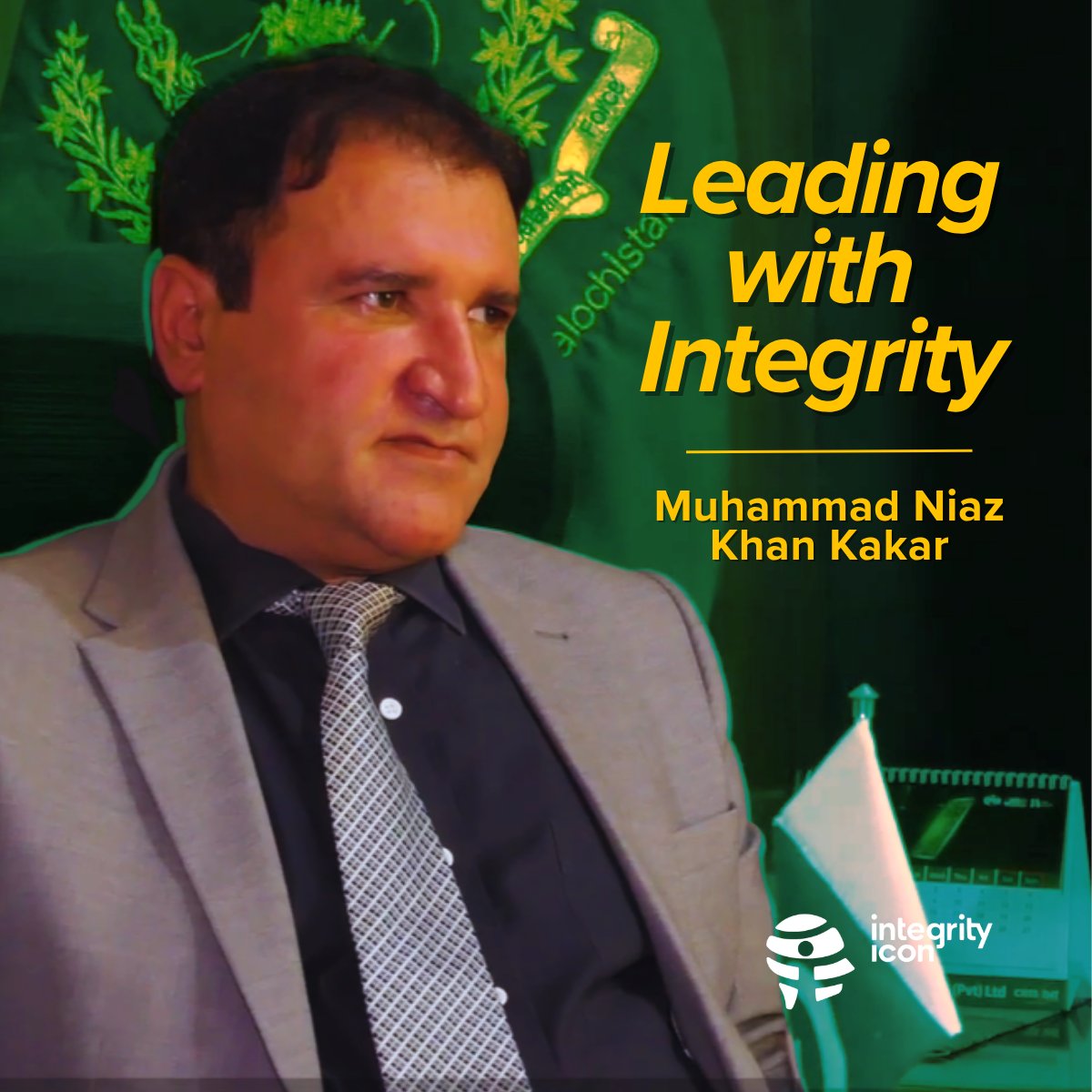IntegrityIcon's tweet photo. Meet Muhammad Niaz Khan Kakar, Integrity Icon winner in 2024 from Pakistan!

Through reforestation, wildlife conservation, and water management initiatives, he is helping reverse land degradation and strengthening climate resilience.

Watch his story here: https://t.co/wzInxdPxFm https://t.co/jF3hHqhWls