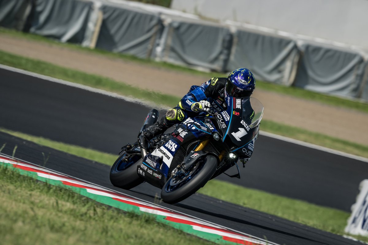 yamaharacingcom's tweet photo. It is time! ⏰  

The Yamalube YART Yamaha EWC Official Team are ready for the season finale at the Bol d'Or, with Marvin Fritz, Karel Hanika, and Leandro Mercado looking to make it back-to-back titles as they head to Circuit Paul Ricard with a 22-point lead in the FIM Endurance World Championship standings 🏆 

Get all the info you need ahead of the EWC season finale in France 👉 https://t.co/xRjtLbTHRM  

#YamahaRacing | #FIMEWC | #BoldOr