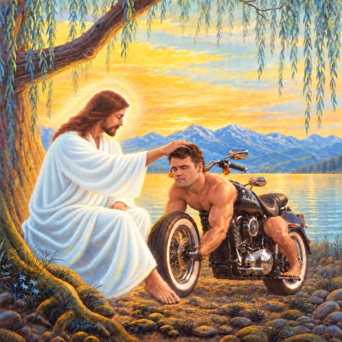 HarleyKirkX's tweet photo. Gm. Just remember who’s on our side. 🙏 https://t.co/WN5WTczoR5