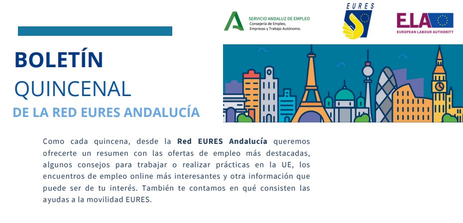 Seviempleo's tweet photo. Boletín quincenal de ofertas de empleo destacadas en Europa de la Red @EuresSpain
1ª quincena septiembre 2026 > Oportunidades de empleo en Austria, Noruega, Irlanda y Suecia
> https://t.co/yC164iAntS
#EmpleoSE #EuresSE #EuresJobs #EuropaEmpleo https://t.co/dhjtpz5Bf1