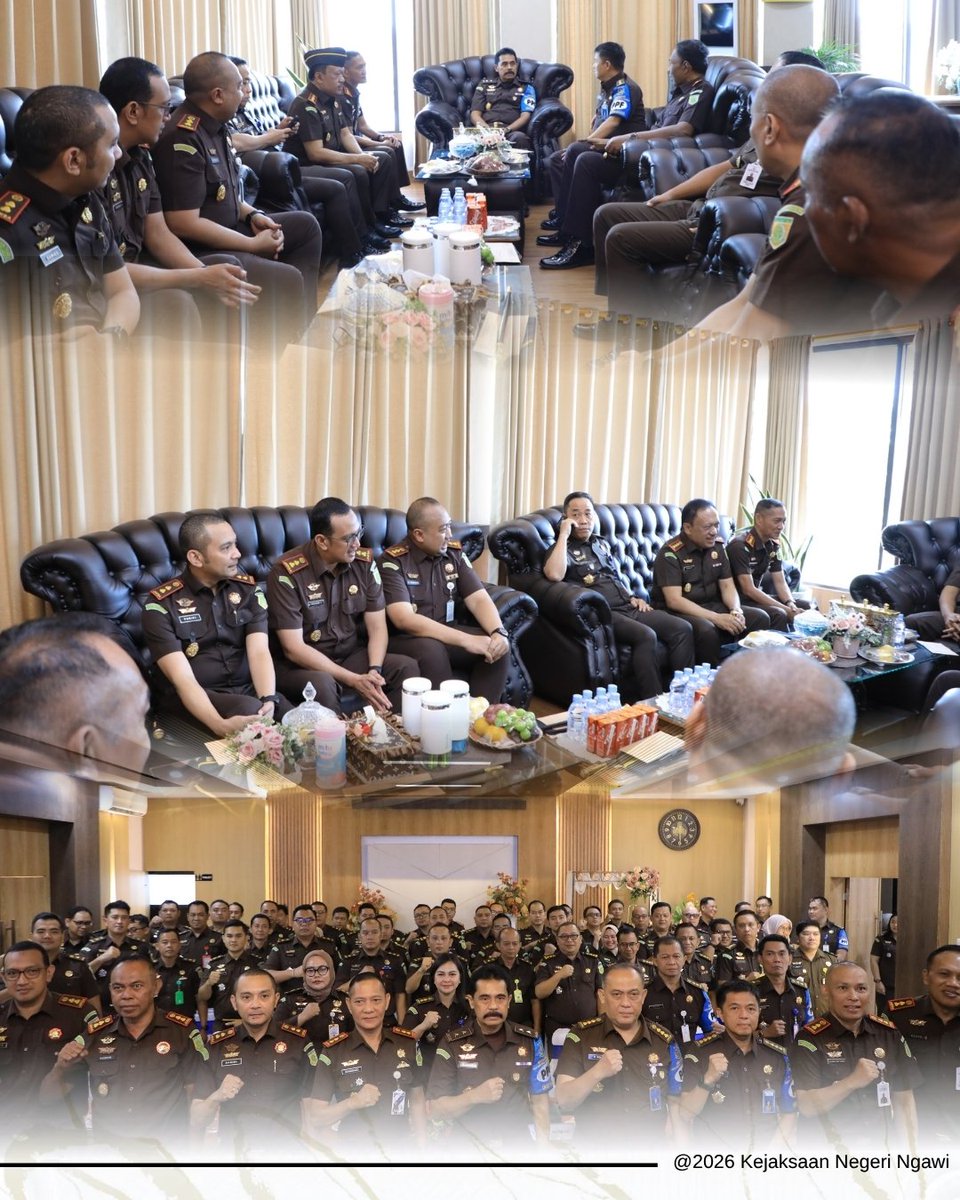 Kejaringawi's tweet photo. Rabu, 16 September 2026

Kepala Kejaksaan Negeri Ngawi, Bapak B. Hermanto, S.H., M.H. beserta jajaran mengikuti kegiatan Pemantauan oleh Tim Inspektur II pada Jaksa Agung Muda Bidang Pengawasan yang dilaksanakan secara terpusat di Kejaksaan Negeri Kabupaten Madiun. https://t.co/mh4LkliG1p