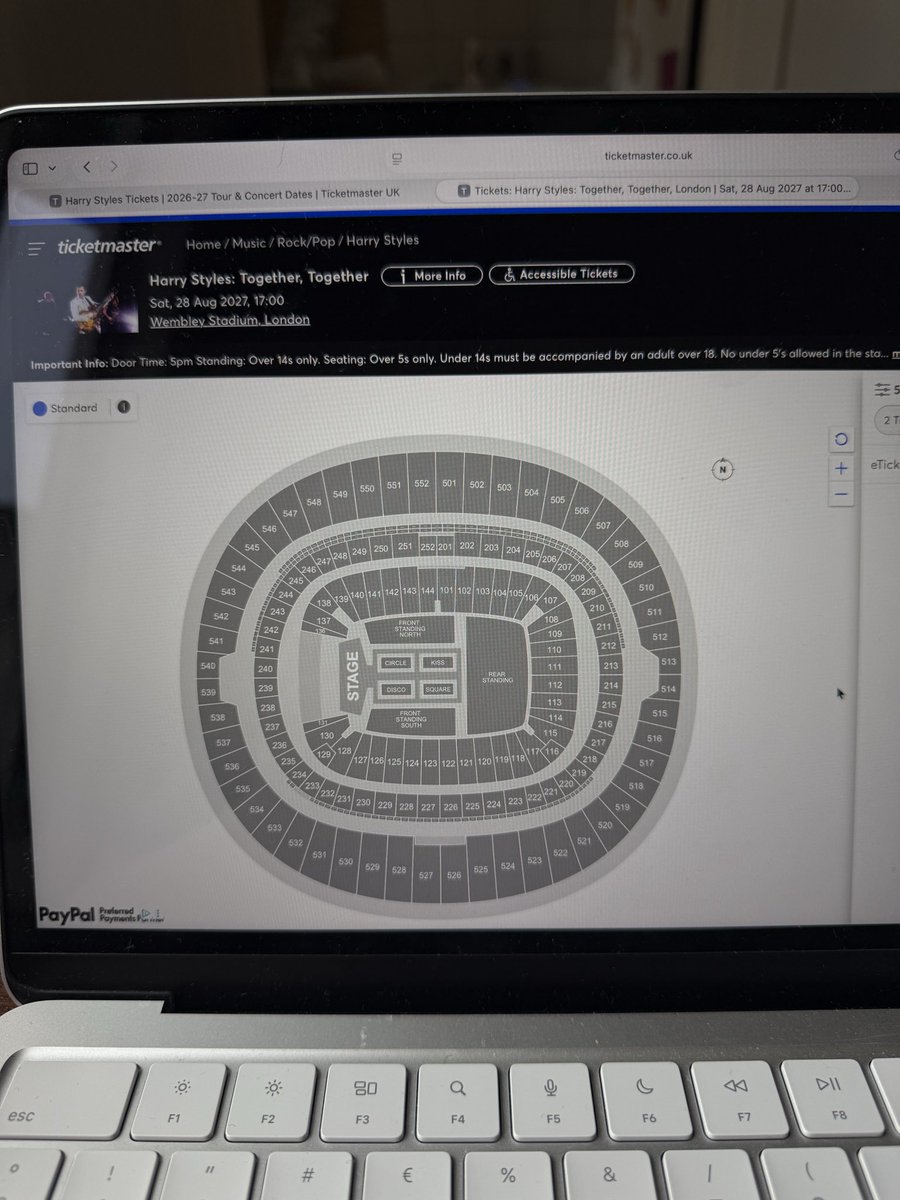 l0vepr1est's tweet photo. oh my god after 2 hours i finally got in for wembley final night?!! what does everyone want?!!!!!!!😍😍😍😍😍 https://t.co/XfqUNxaIJA