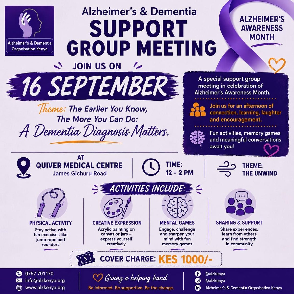 AlzKenya's tweet photo. Looking forward to this event WHO  Africa visiting our offices to see what  we do while working with PLWD and their carers..  Great milestone to ADOK https://t.co/P2SMe8g5VB