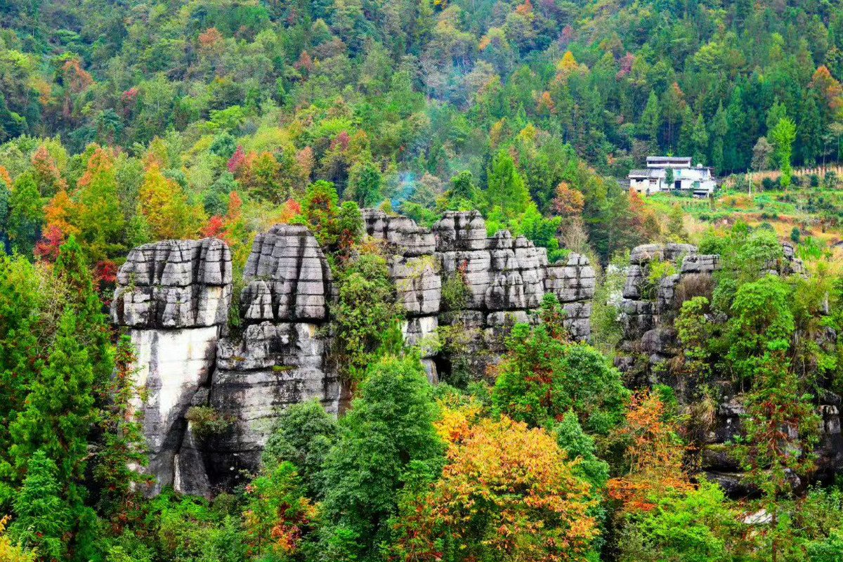 morii30236's tweet photo. 湖北·恩施，以一幅自然赠予的绝世容颜
#ChinaTravel https://t.co/hsTiw1p7AM