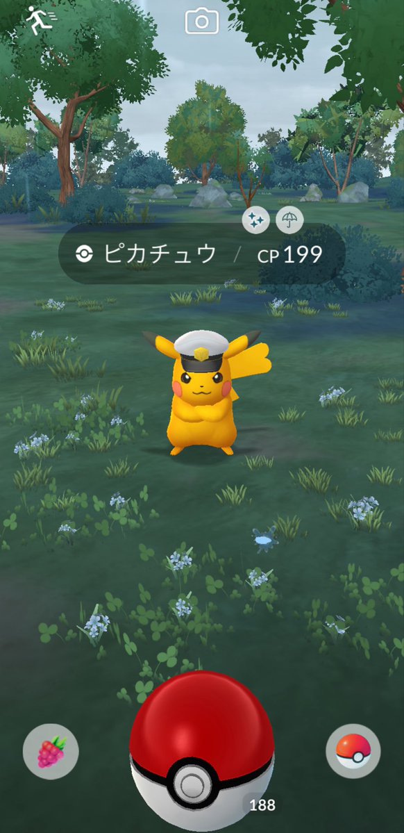 znfrb2's tweet photo. キャプテンピカチュウ光ってくれたー！
うれしいかわいい https://t.co/tcomaaeaAB