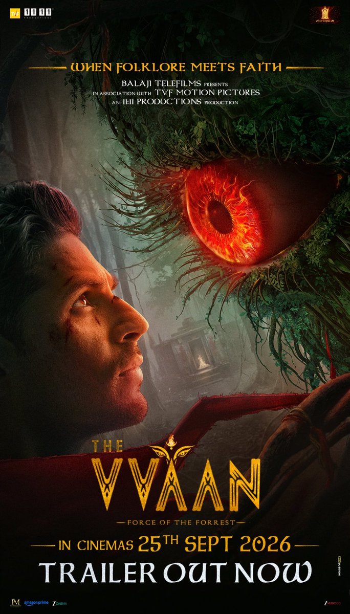 udbhavg2003's tweet photo. The Vvaan trailer is out!
Mysterious and Divine 🔥

#TheVvan #TheVvaanTrailer #ForceofTheForest #SiddharthMalhotra #Tamannaah #ShwetaTiwari #EktaKapoor #TVF #Trending #virałpost #viralㅤㅤ https://t.co/Wv6oUoARis