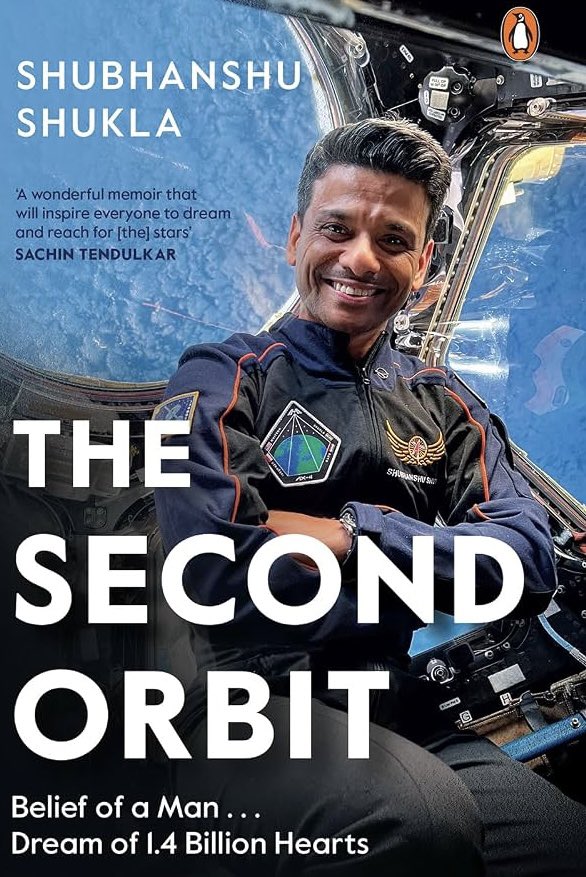 gagan_shux's tweet photo. When The Second Orbit first started taking shape, my editor began suggesting names of people who could share a few words for the cover.

I had recently met Sachin Tendulkar at an event. His name came to mind—and, honestly, after that, I didn’t think of anyone else.

He had been an inspiration to an entire country, me included. The idea of him reading my book and saying a few words about it felt like one of those ideas that was perhaps a little too good to actually happen.

But, to my delight, he agreed. Instantly. A reflection of the graciousness that has always accompanied the greatness.

And then came another special moment: Group Captain Shubhanshu Shukla meeting Group Captain (Hon.) Sachin Tendulkar and presenting him with The Second Orbit.

For a little boy who grew up watching Sachin bat, it was quite a moment. Some dreams take a while to find their way back to you.

@sachin_rt — thank you for being an inspiration, and for being an even kinder soul.

#shux #space #india #thesecondorbit #sachin