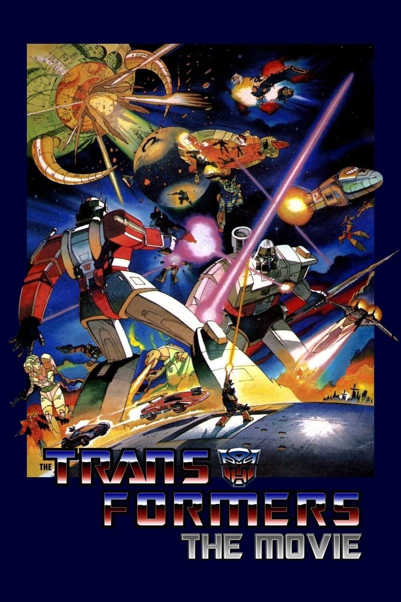 RobMessick's tweet photo. Since it's the 40th anniversary of Transformers the Movie, let's celebrate that. A promotional poster from 1986
#Transformers #Transformersthemovie #TFTM
@Hasbro @transformers
#OptimusPrime #PeterCullen https://t.co/vMOZOVo6y2