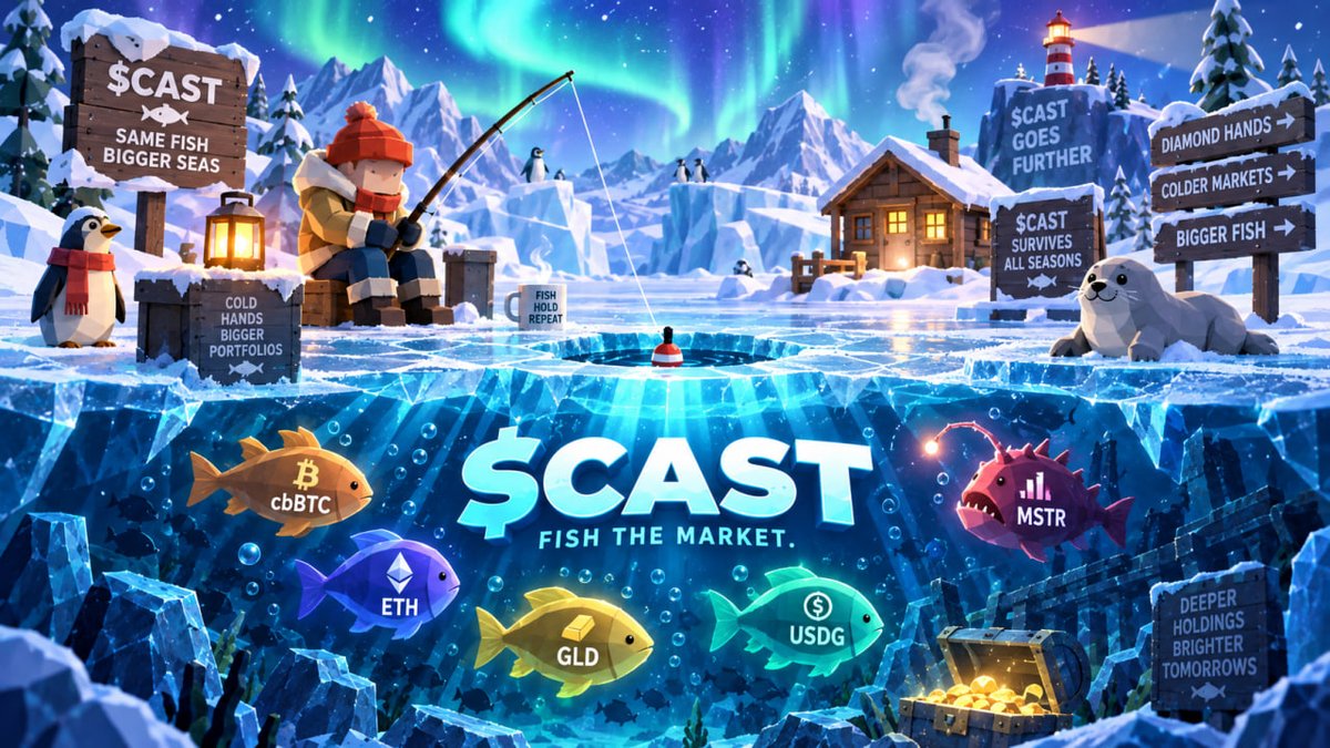 CastOnRH's tweet photo. Every fish you catch in $CAST can help you progress.

Fish earn shells.
Shells help upgrade your gear.
Better gear expands what you can catch.
Simple loop. A lot of depth underneath it. https://t.co/mizFFoxJ4E