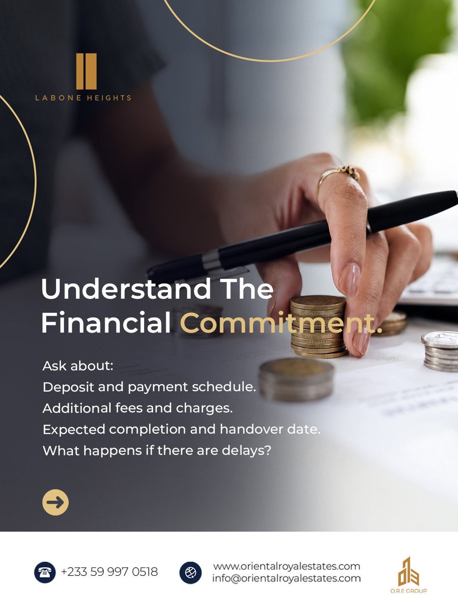 orientalroyal's tweet photo. Thinking about owning a residence in Labone? Start planning your purchase today. 
At Labone Heights, we believe informed decisions start with understanding your options, from unit types and payment plans to the details that matter.
📞 0599970518
🌐 https://t.co/q41ZBniSUP⁠￼ https://t.co/8VeziraYBo