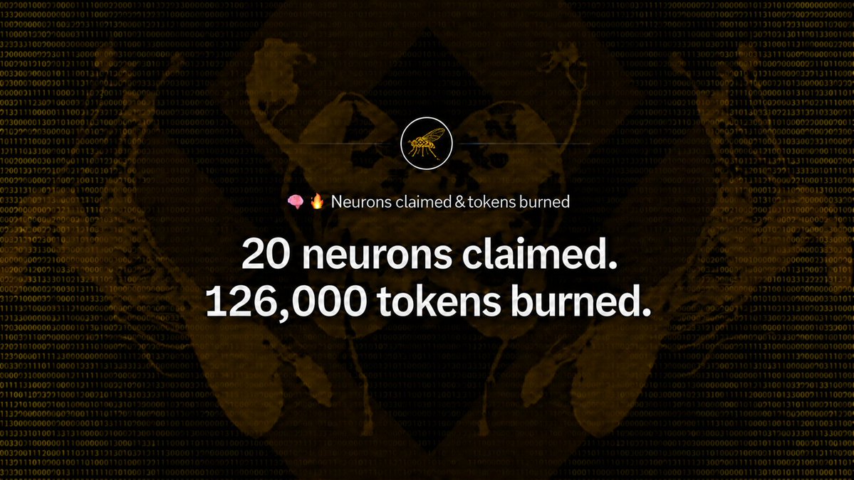 flybrainlife's tweet photo. 20 neurons claimed and 126,000 tokens burned so far today. https://t.co/wGR9spQ7NM