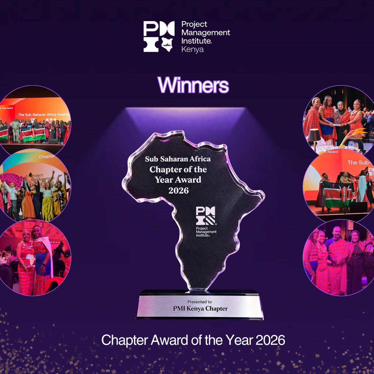 Pmi_Ke's tweet photo. WE DID IT!

PMI Kenya is the 2026 Sub-Saharan Africa Chapter of the Year!

A win for our members, volunteers, leaders and partners. Together, we’re advancing project management in Kenya.

And we’re just getting started!

#PMIKenya #PMI #ProjectManagement https://t.co/QbrFkQO6eU