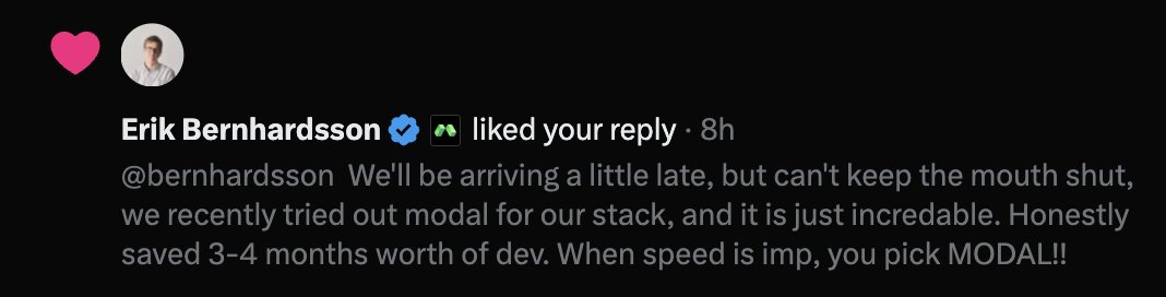 alex_int_87's tweet photo. @bernhardsson Holy Shit! Erik actually reacted to it. OG!
Can't wait to show https://t.co/TiCFhxfs8G to the world. 
Still cooking........ https://t.co/zBpzoEgGC6