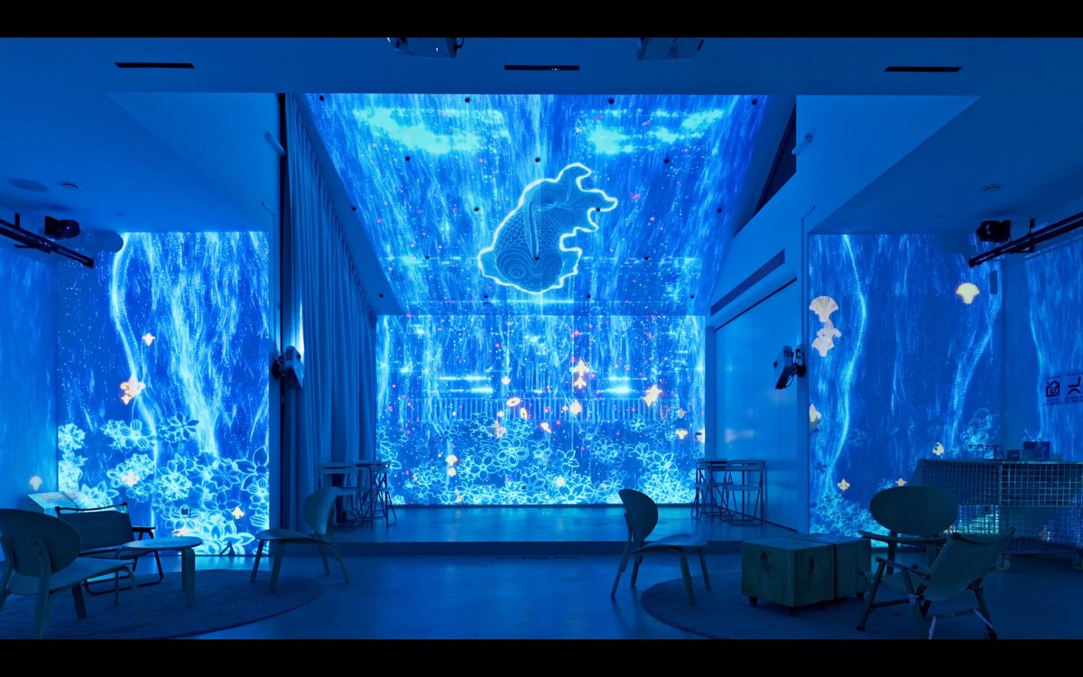 oidoeowkd's tweet photo. Step into this immersive light u0026 sound art installation – every brush of color sparks a new mood, perfect for a midweek creative pick-me-up!， https://t.co/LuTkBOJVaC