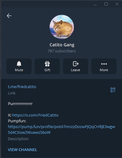 OwnTheW0rld's tweet photo. Argus's dev (@rrdbotato) has an Alt Account - @FriedCatito

It's called "Fried CATito", a meme version of his own account, and it's a f*cking Potato Cat, literally CashCat of Argus...

Proof:

Go on his main TG - https://t.co/LVotkxy94a 

Search "Gambles" keyword, and you can find his Gambles Channel with the X linked
