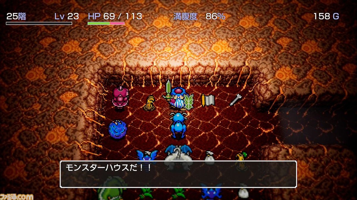 famitsu's tweet photo. 『トルネコの大冒険 ちょっとステキなリマスター』Steam版アプデ配信。向き変更・斜め移動時などの入力感度等が調整。他機種にも順次適用
https://t.co/WxQQMHqROI

ほかにもプレイヤーの要望に対応した改善を検討中とのこと。オリジナル版との比較で見受けられる不満点などを踏まえたものと思われる。 https://t.co/1RYzigLBli