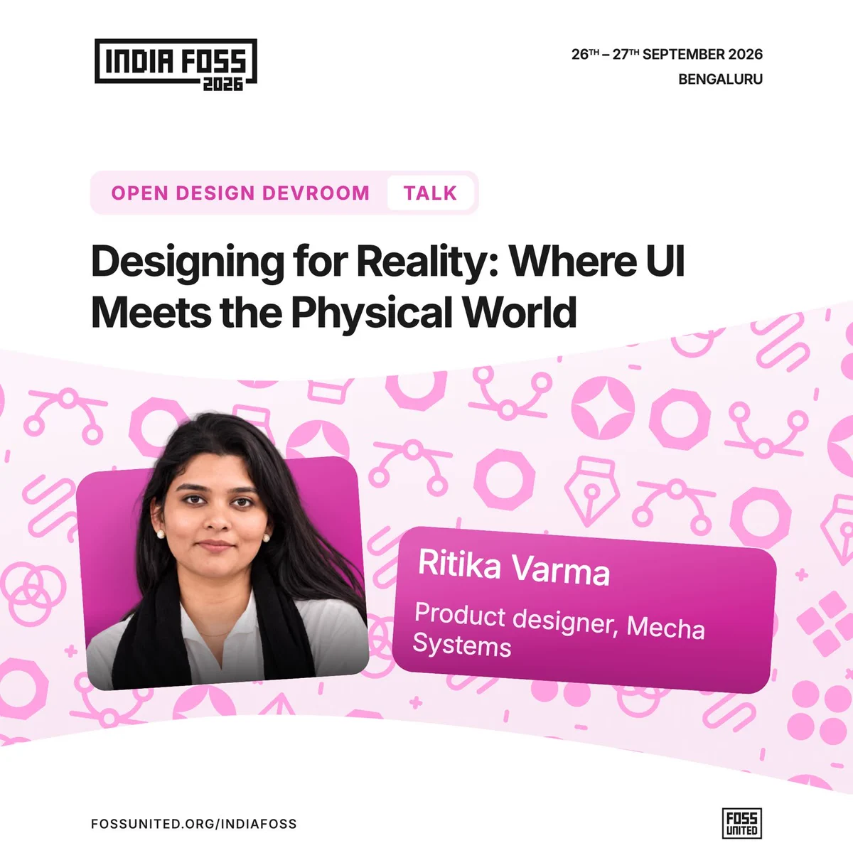 Designing for Reality: Where UI Meets the Physical World by Ritika Varma, Product designer, Mecha Systems