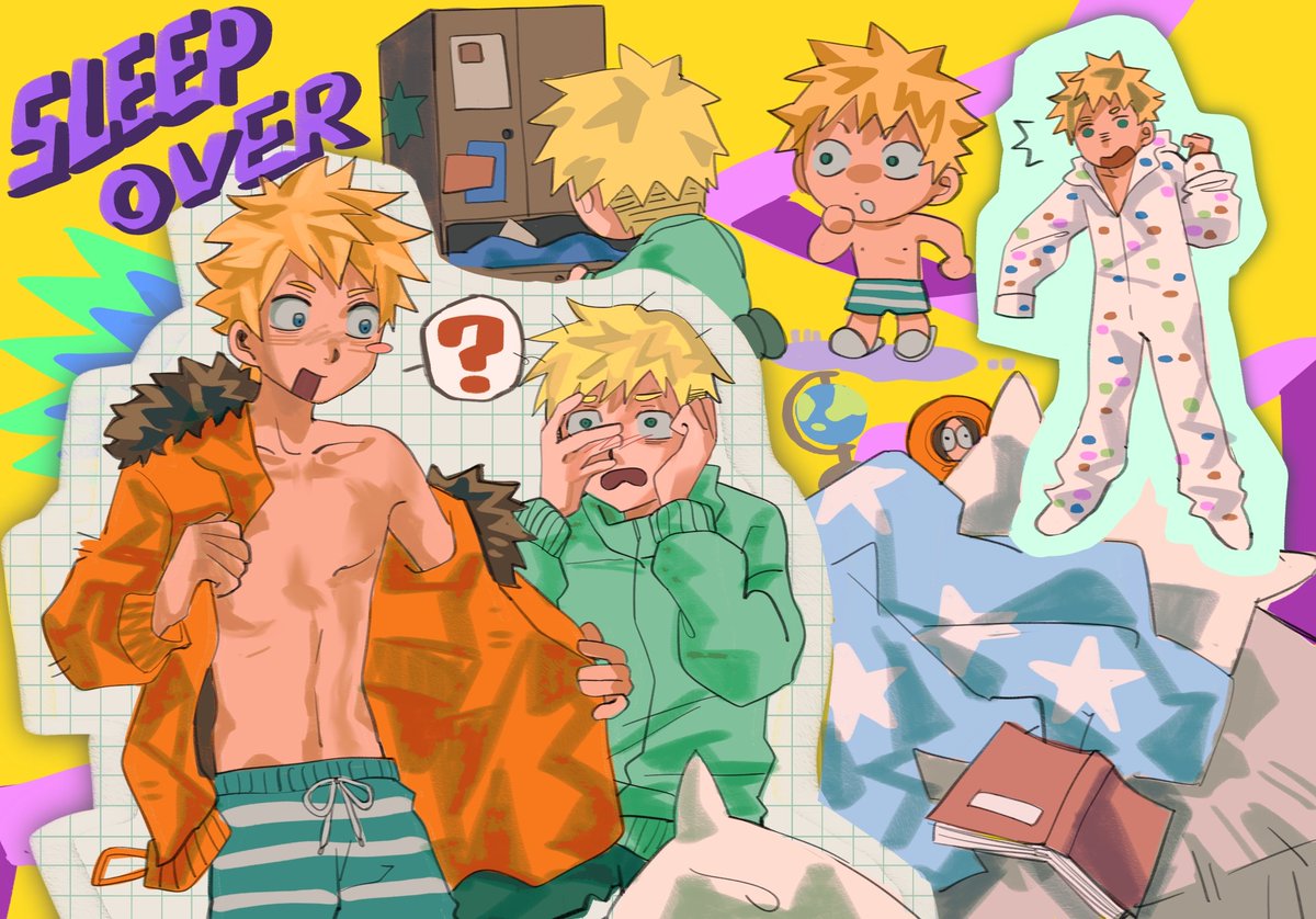 Amellkisser2055's tweet photo. remember to bring your pajamas next time, Kenny https://t.co/hRqVEoIVmg