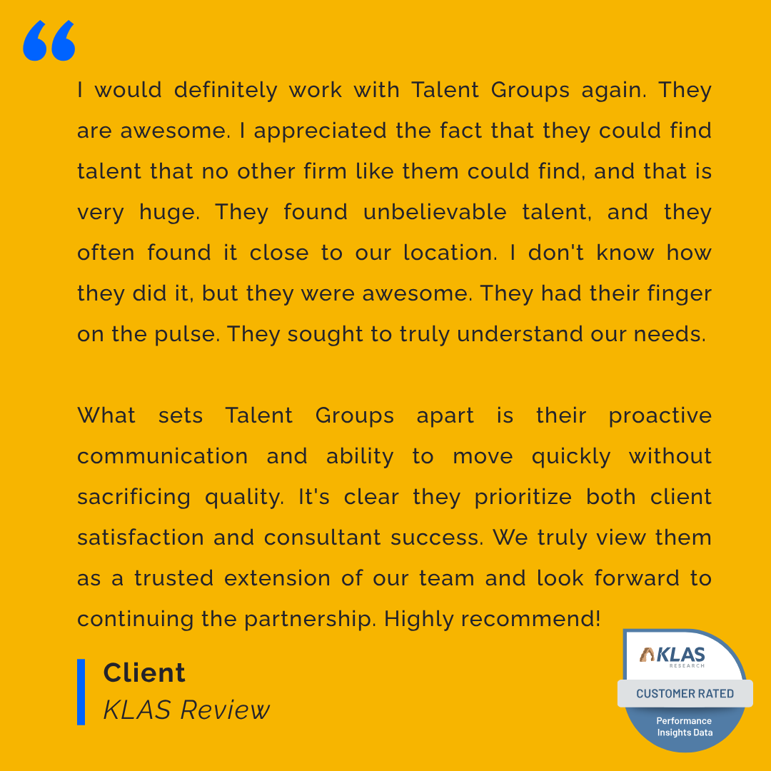 TG_Connections's tweet photo. The best partnerships start with understanding what you really need.
See why clients continue to choose Talent Groups for their staffing and technology needs.
π https://t.co/SYzXxeJwGm
#TalentGroups #TalentSolutions #ITStaffing https://t.co/ZwqhI9m3ye