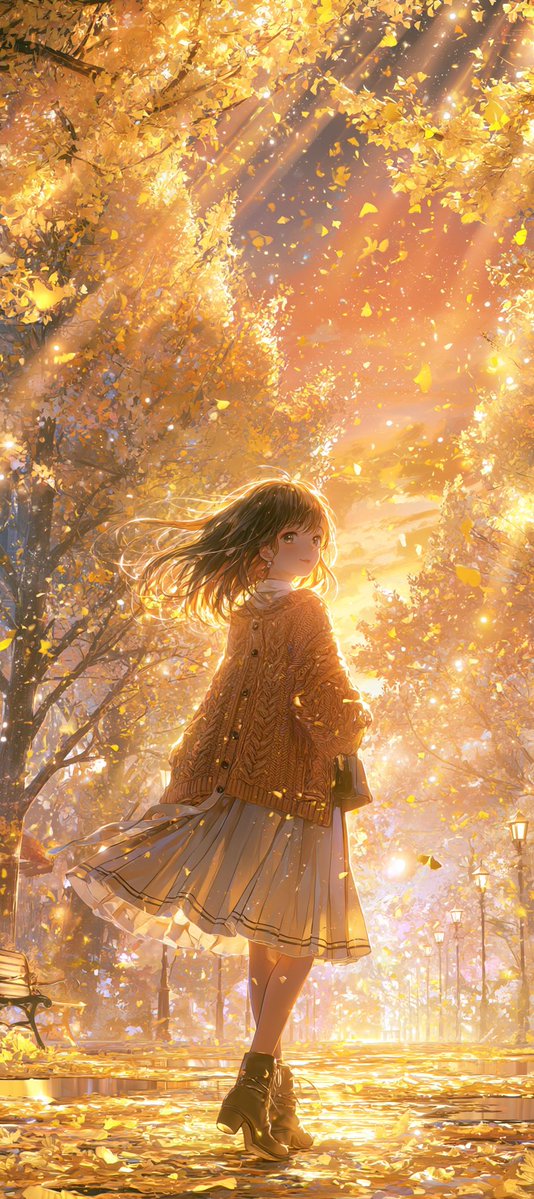 himino_aiart's tweet photo. 「黄金色の帰り道。」
The golden road home. https://t.co/vqy7r3KxHe