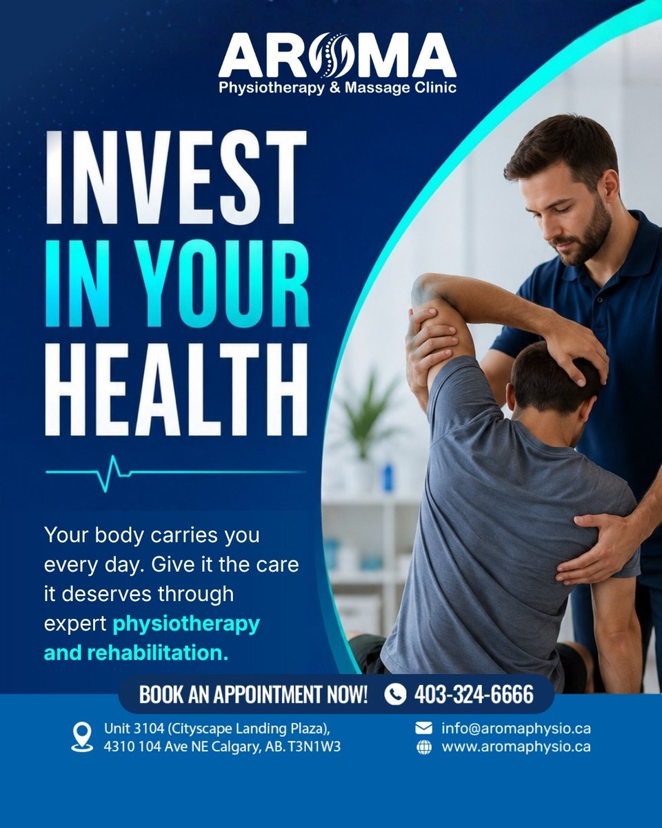 EdisonLantf08's tweet photo. The best investment you can make? Your health. Your body is the only place you have to live. Invest in physiotherapy and rehabilitation for
✅ A pain-free future
✅ A more active life
✅ A stronger, healthier you

You deserve to feel your best. https://t.co/W0akHr9K0Q