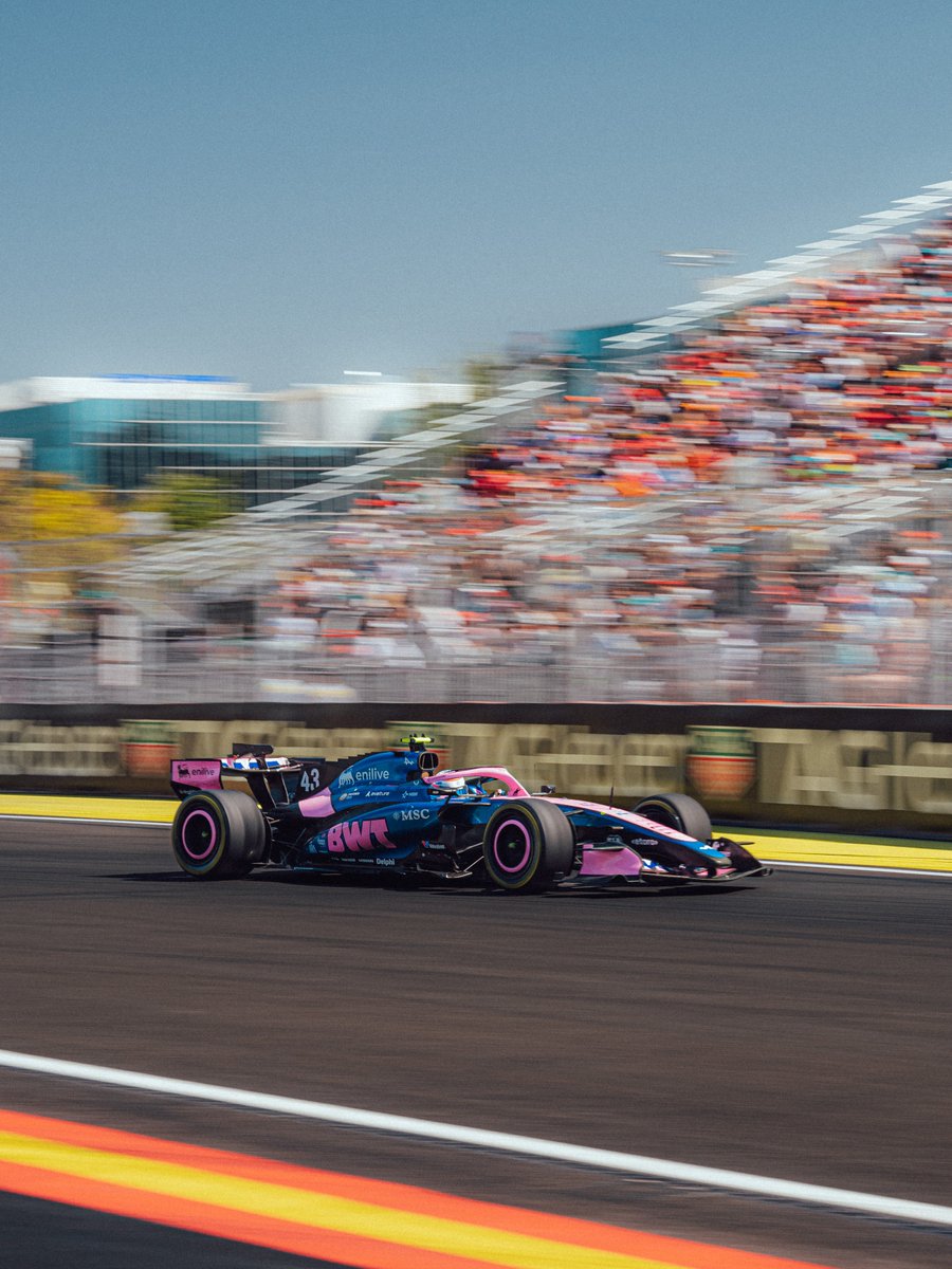 AlpineF1Team's tweet photo. Art in motion 🖼️💨 https://t.co/wxuhBhd8OB